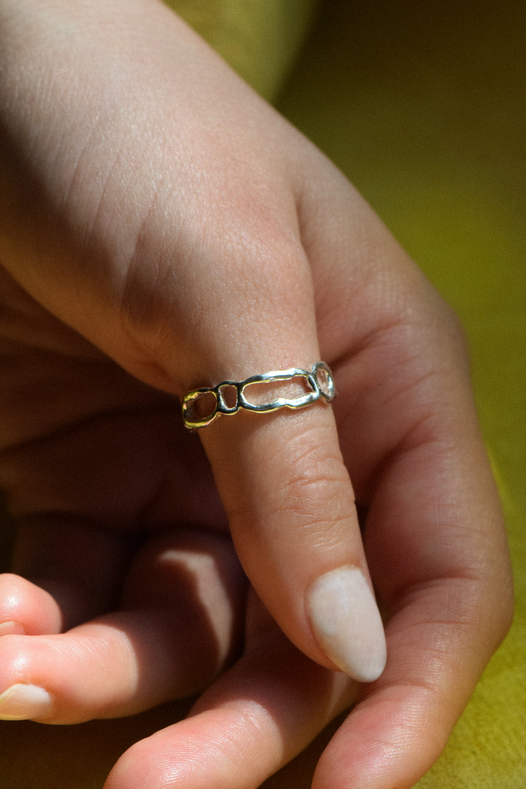 Bague Jonction en argent sterling