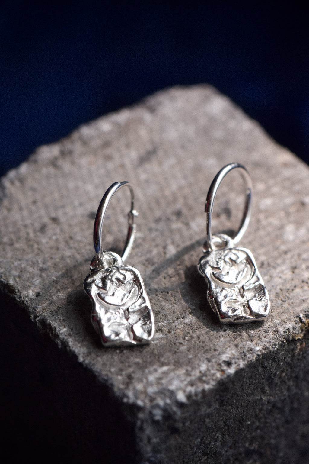 Boucles d'oreilles Tulipes en argent sterling