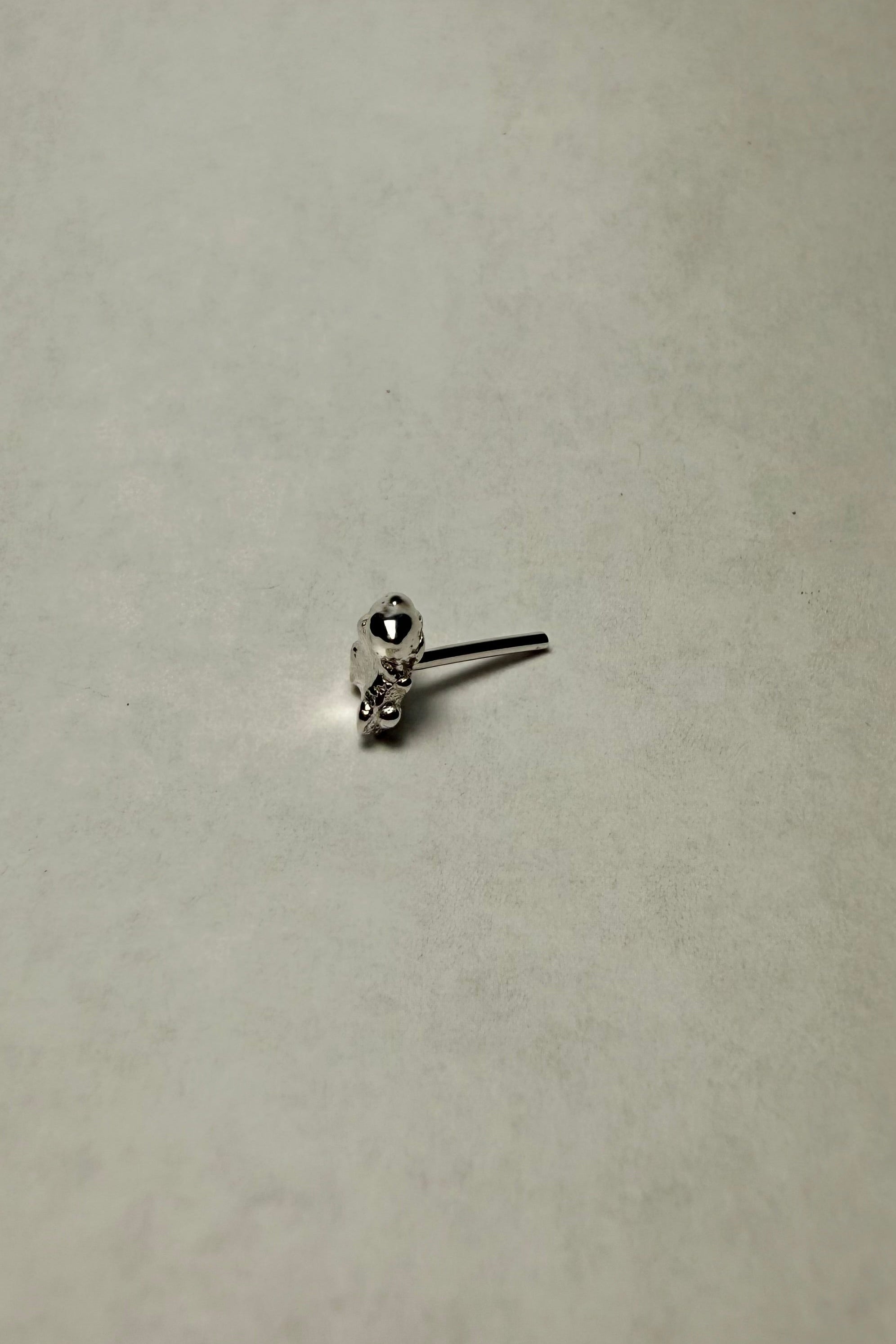 Boucles d'oreilles Blob en argent sterling