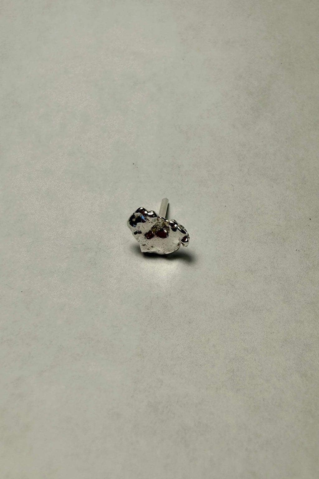 Boucles d'oreilles Blob en argent sterling