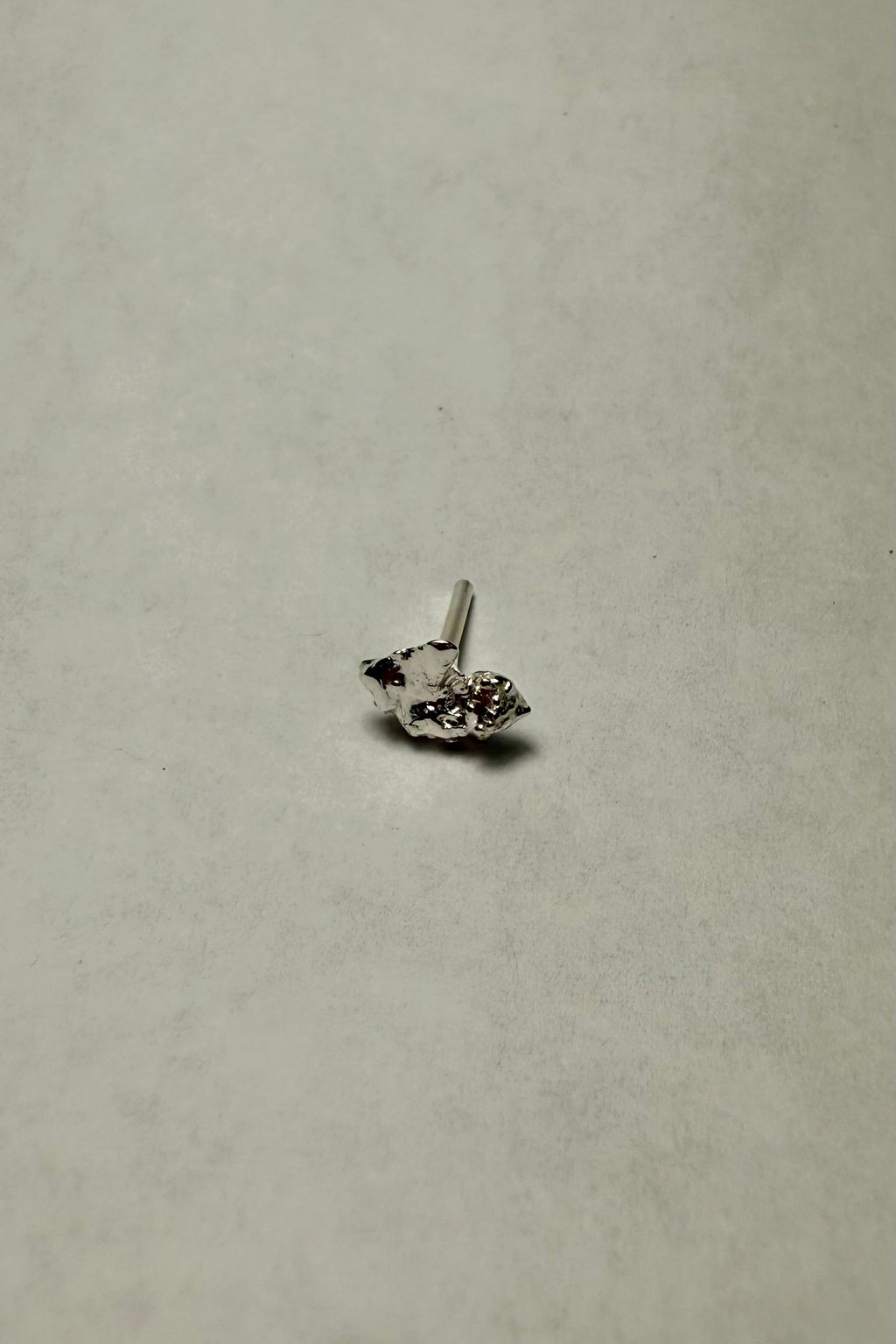 Boucles d'oreilles Blob en argent sterling