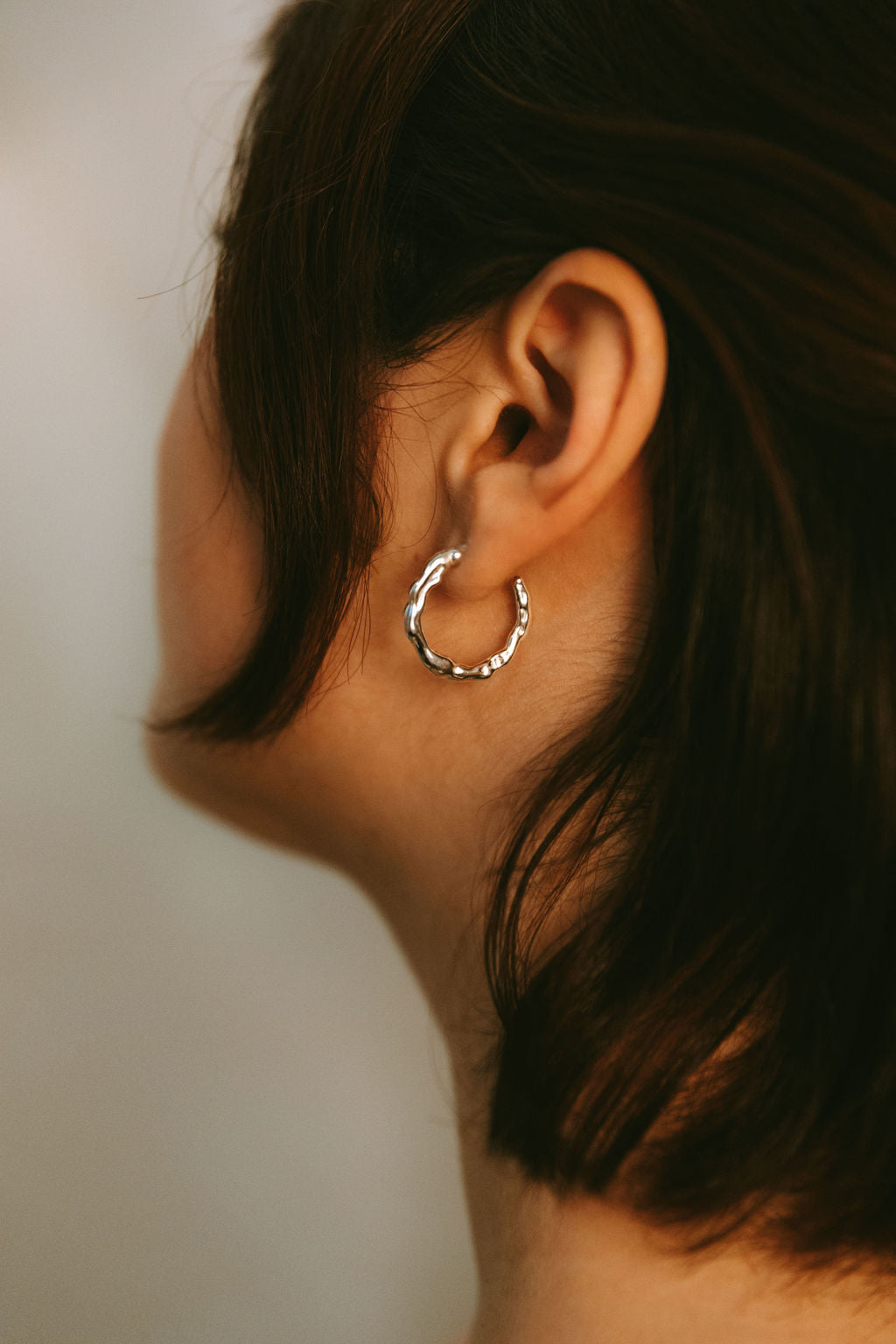 Boucles d'oreilles Pepin en argent sterling
