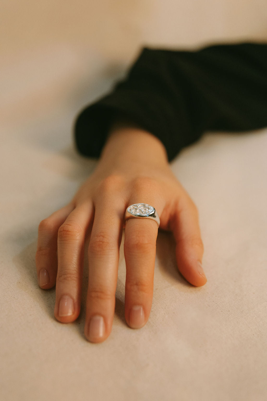 Bague Oriana en argent sterling