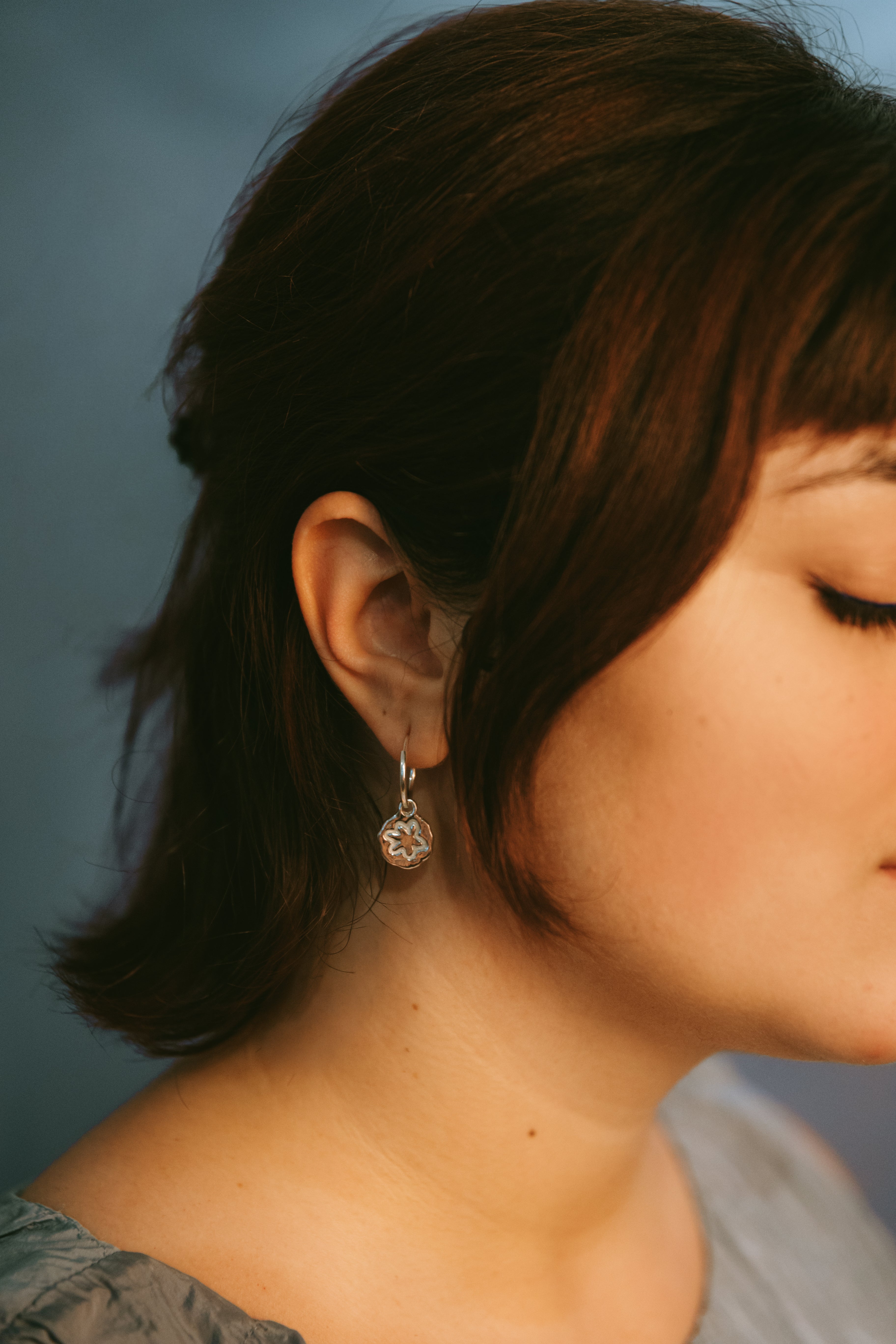 Boucles d'oreilles Oursin