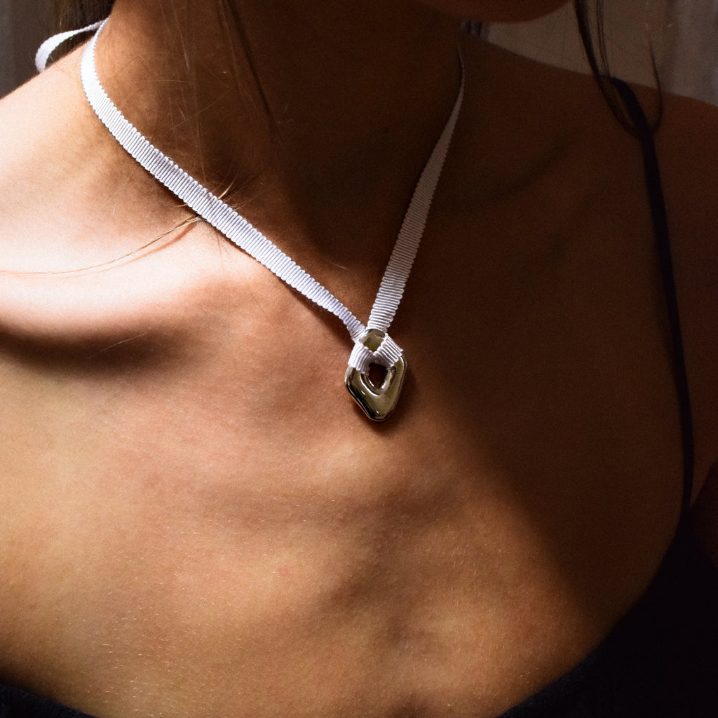 Collier Fluide en argent sterling