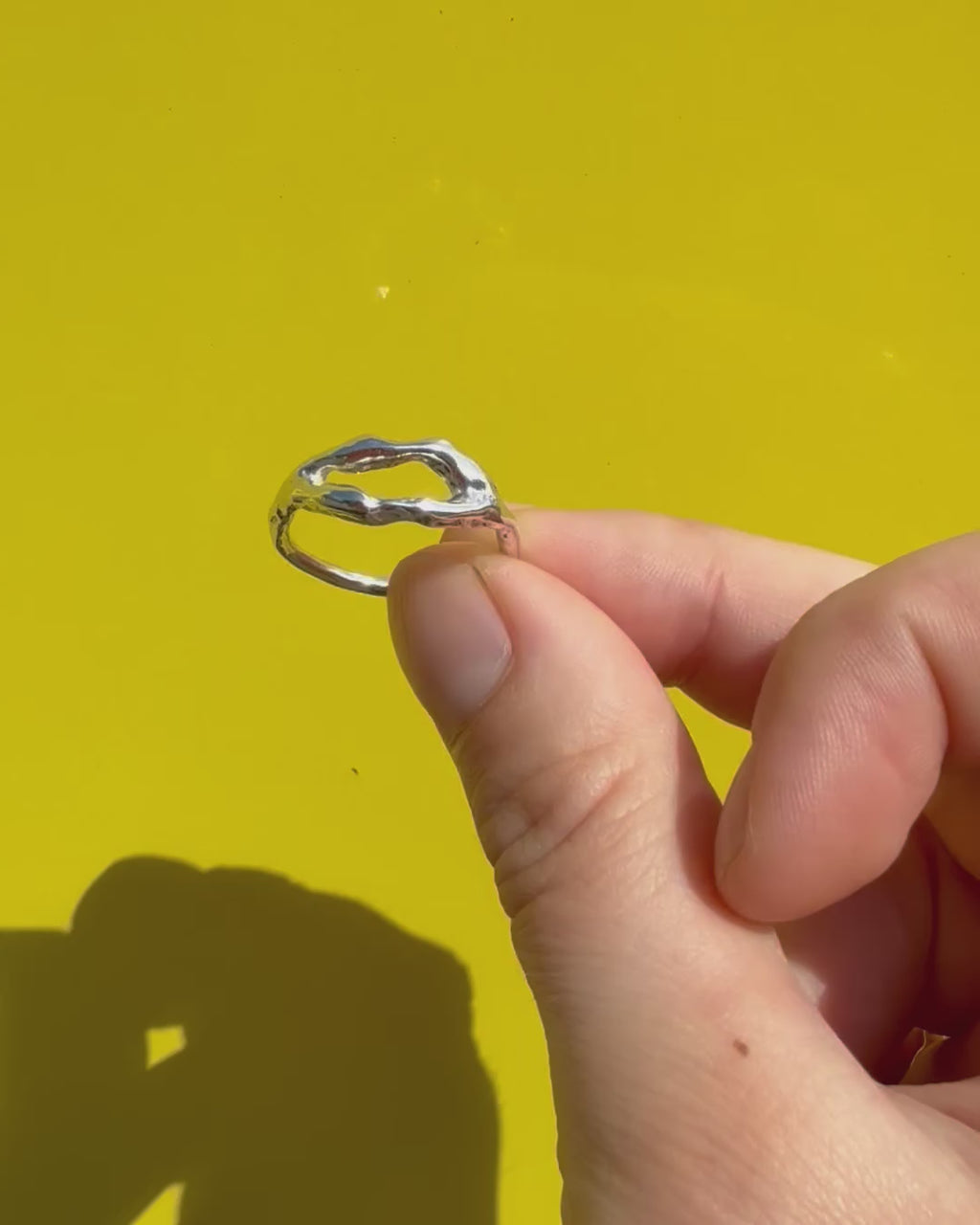 Bague Halo en argent sterling